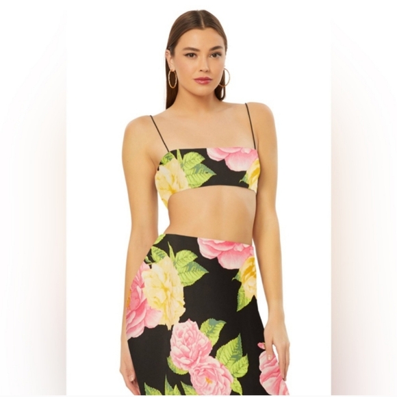 AFRM Penny Reversible Crop Top. Size L - Picture 11 of 15